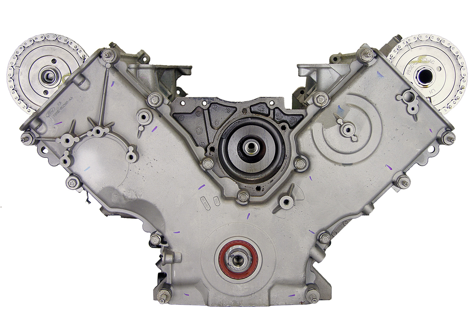 Ford 5.4L V8 1999-2001 Truck F-150,F250,F350,E-150,E250,E-350, Expedition, Excursion SOHC 2 Valve Vin L  Remanufactured Engine